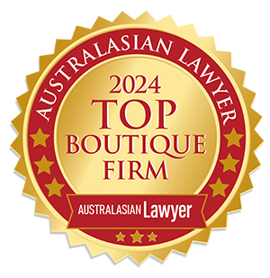 Astralasian Lawyer - Top BOutique Firm 2024 Award